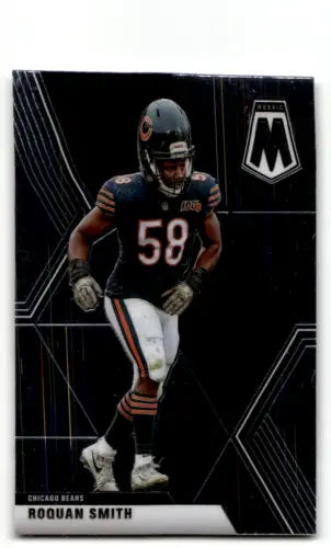 Roquan Smith Panini Mosaic football card featuring original gloss near mint condition