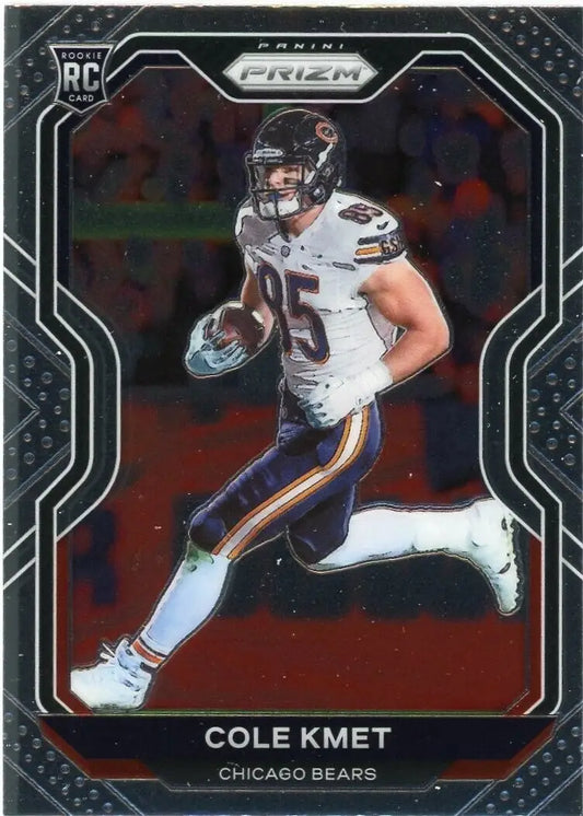 Cole Kmet Rookie football card from 2020 Panini Prizm Chicago Bears NFL #305 NM