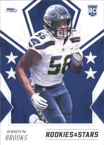 Jordyn Brooks Seattle Seahawks rookie card 2020 Rookies and Stars #149 NM-MT quality