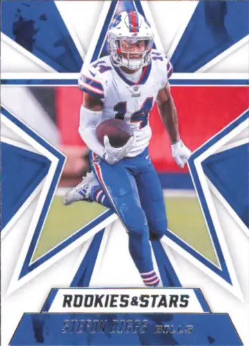 Stefon Diggs Buffalo Bills football trading card featuring player in action