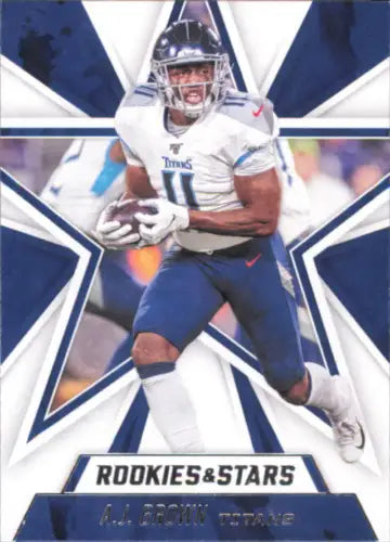 A.J. Brown Tennessee Titans NFL Football Card from 2020 Rookies and Stars set