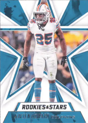 Xavien Howard Miami Dolphins NFL Football Card from 2020 Rookies and Stars collection