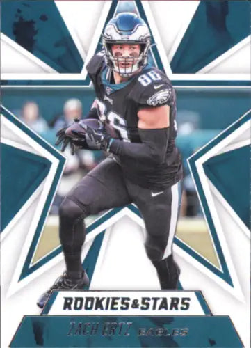 Zach Ertz Philadelphia Eagles NFL football card from 2020 Rookies and Stars collection