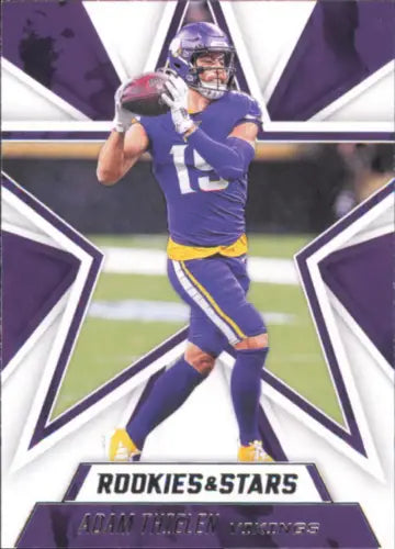 Adam Thielen Minnesota Vikings football card 2020 Rookies and Stars #69 NM-MT