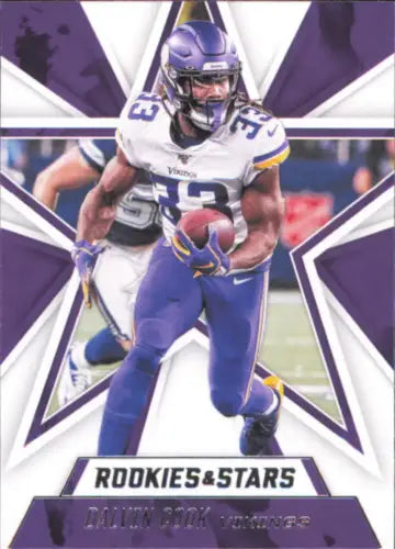 Dalvin Cook Minnesota Vikings football card from 2020 Rookies and Stars series