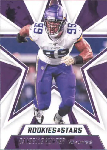 Danielle Hunter Minnesota Vikings football card 2020 Rookies and Stars #71 NM-MT