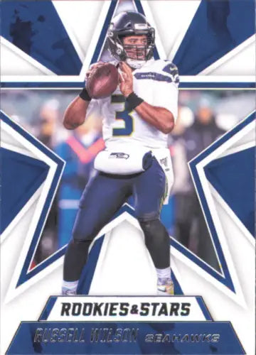 Russell Wilson Seattle Seahawks 2020 Rookies and Stars football card NM-MT condition