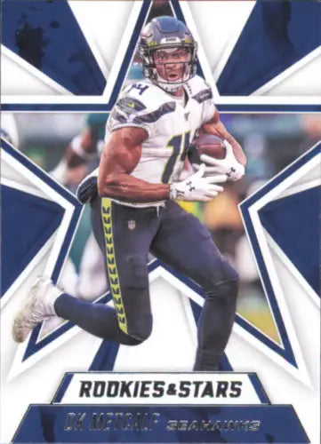 DK Metcalf Seattle Seahawks NFL football card from 2020 Rookies and Stars series