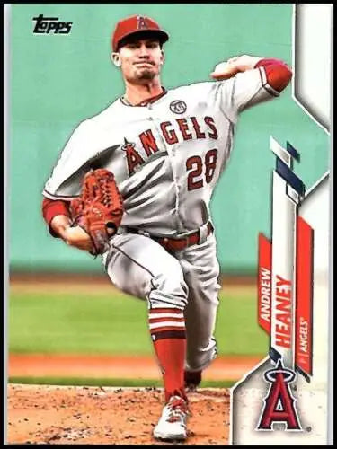 Andrew Heaney 2020 Topps #66 baseball card with original gloss, Angels collection item