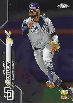 Fernando Tatis Jr. baseball card from 2020 Topps Chrome San Diego Padres MLB collection