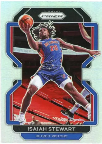 Isaiah Stewart Detroit Pistons 2021-22 Panini Prizm Silver Basketball Card NM-MT