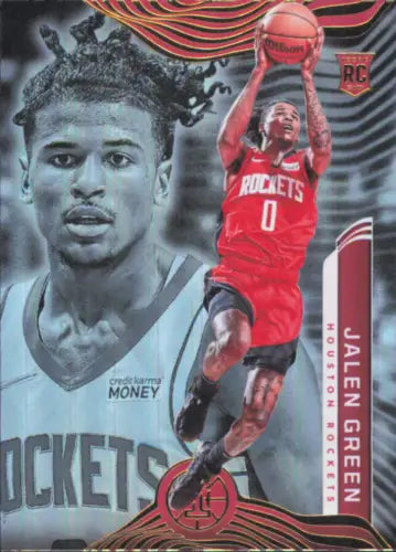 Jalen Green 2021-22 Panini Illusions Rookie Card Houston Rockets NM-MT Quality