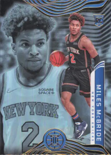 Miles McBride 2021-22 Panini Illusions Rookie Card for New York Knicks