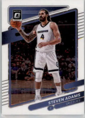 Steven Adams basketball card from 2021-22 Donruss Optic with original gloss finish