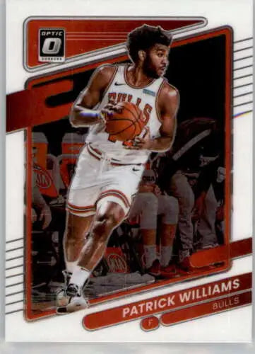 Patrick Williams basketball card from 2021-22 Donruss Optic with original gloss finish