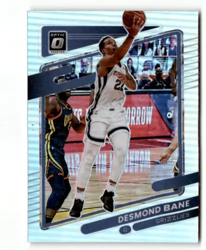 Desmond Bane 2021-22 Donruss Optic Holo Basketball Card with Original Gloss Grizzlies