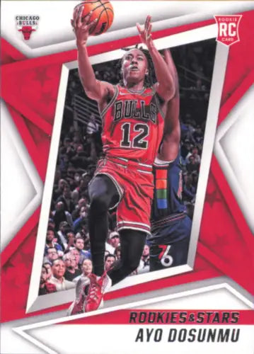 Ayo Dosunmu Rookie card from 2021-22 Panini Chronicles Rookies and Stars set