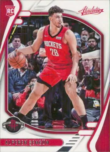 Alperen Sengun basketball card from Panini Chronicles with original gloss finish