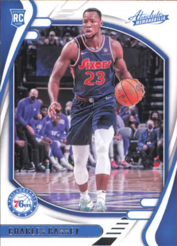 2021-22 Panini Chronicles Charles Bassey Rookie Absolute Card NM-MT for collectors