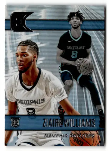 Ziaire Williams basketball card from 2021-22 Panini Chronicles with original gloss finish