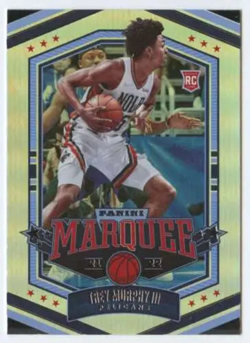 Trey Murphy III basketball card from 2021-22 Panini Chronicles with original gloss finish