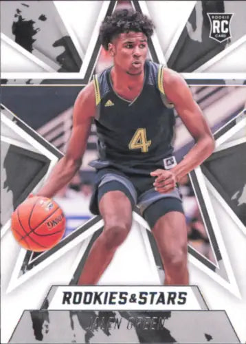 Basketball rookie card from 2021-22 Panini Chronicles Draft Picks Jalen Green NM-MT