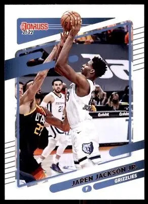 Basketball trading card of Jaren Jackson Jr. from Panini Donruss 2021-22