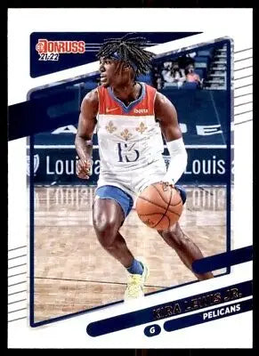 Kira Lewis Jr. basketball card from 2021-22 Panini Donruss New Orleans Pelicans #18