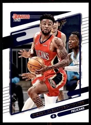 2021-22 Panini Donruss Nickeil Alexander-Walker basketball trading card for collectors