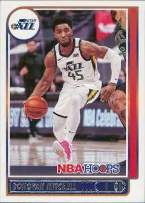 2021-22 Panini Hoops #139 Donovan Mitchell NM-MT Jazz original gloss basketball card