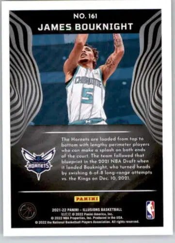 James Bouknight Basketball Card 2021-22 Panini Illusions NM-MT RC Rookie Hornets