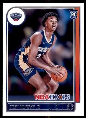 Trey Murphy III rookie card from 2021-22 Panini NBA Hoops New Orleans Pelicans #221