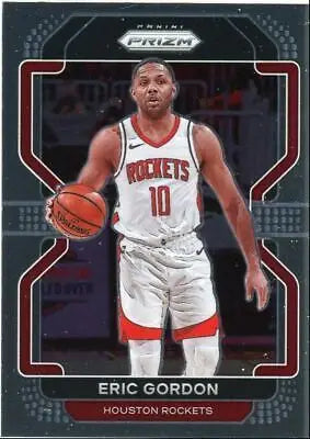 Eric Gordon basketball card from 2021-22 Panini Prizm Houston Rockets collection