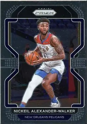 Nickeil Alexander-Walker Panini Prizm basketball card New Orleans Pelicans #15