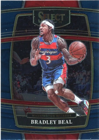 2021-22 Panini Select Bradley Beal Washington Wizards Basketball Card #89