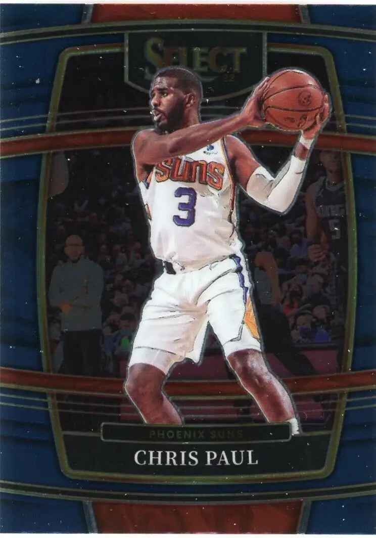 Chris Paul Phoenix Suns 2021-22 Panini Select Basketball Card #51 for collectors