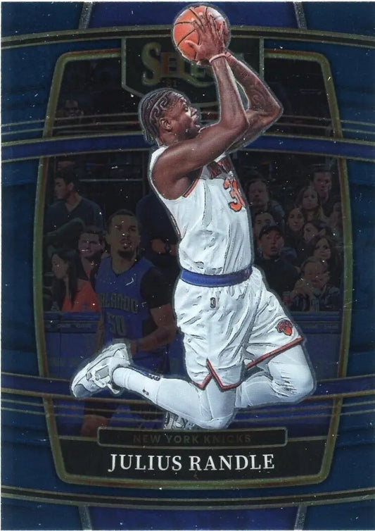 Basketball card of Panini Select Julius Randle, New York Knicks NBA #88