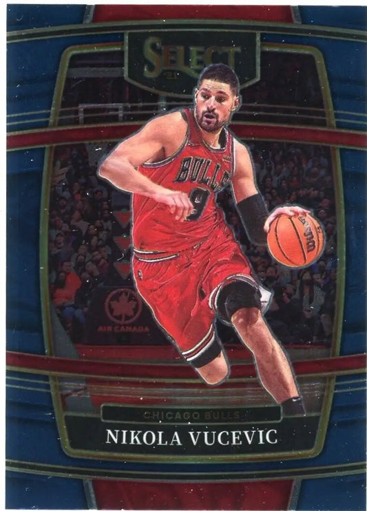 Nikola Vucevic Chicago Bulls 2021-22 Panini Select Basketball Card #92