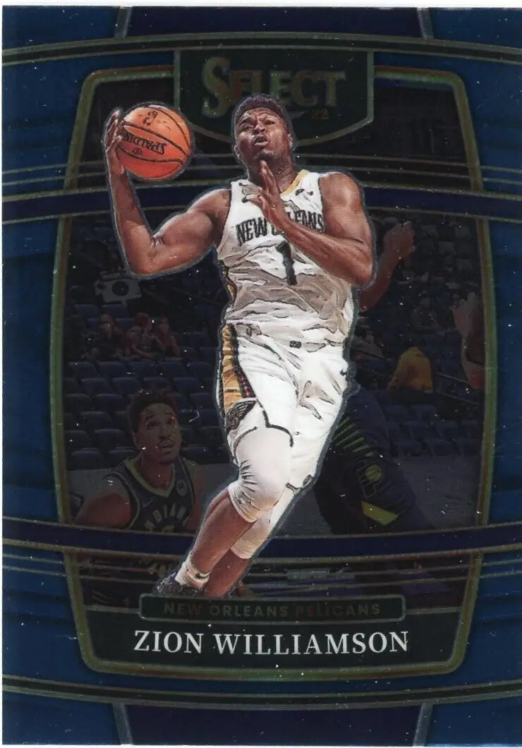 Panini Select Zion Williamson New Orleans Pelicans Basketball Card #96 for collectors