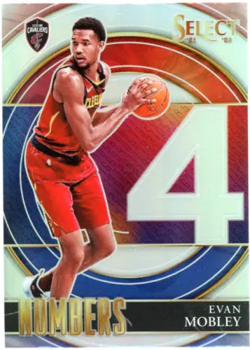 Evan Mobley Cleveland Cavaliers Select Numbers Silver #32 basketball card NBA NM-MT