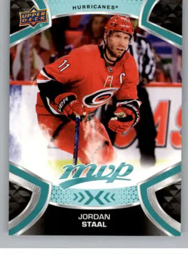 Jordan Staal 2021-22 Upper Deck MVP hockey card with original gloss, ID:39390