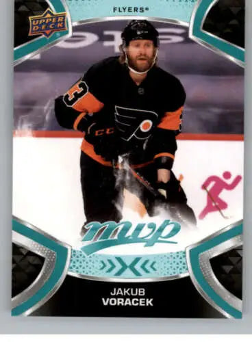 2021-22 Upper Deck MVP #171 Jakub Voracek hockey card with original gloss finish