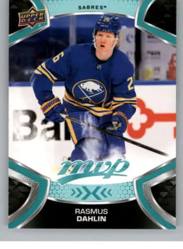 Rasmus Dahlin hockey card 2021-22 Upper Deck MVP with original gloss from Sabres