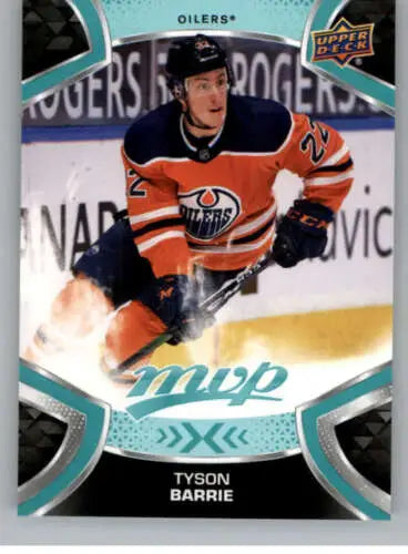 2021-22 Upper Deck MVP #45 Tyson Barrie NM-MT hockey card featuring original gloss finish