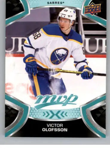 Victor Olofsson hockey card 2021-22 Upper Deck MVP with original gloss for collectors