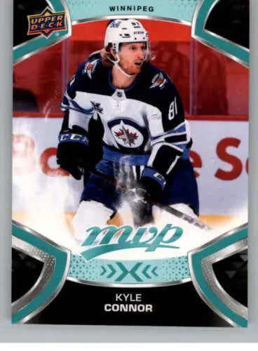 2021-22 Upper Deck MVP Kyle Connor hockey card with original gloss quality