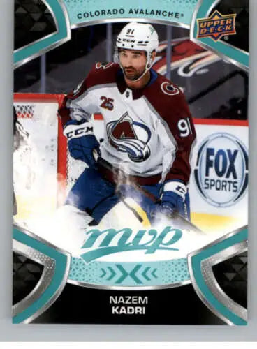 2021-22 Upper Deck MVP Nazem Kadri hockey card original gloss NM-MT Avalanche