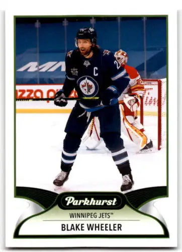 Blake Wheeler hockey card 2021-22 Upper Deck Parkhurst original gloss Winnipeg Jets