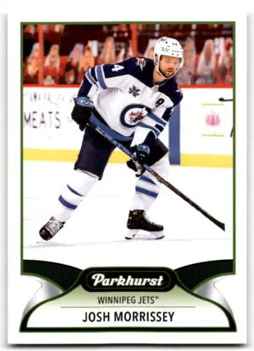 Josh Morrissey hockey card from 2021-22 Upper Deck Parkhurst original gloss NM-MT