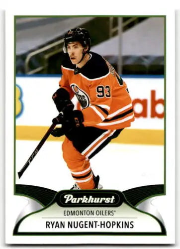 Ryan Nugent-Hopkins hockey card from 2021-22 Upper Deck Parkhurst with original gloss